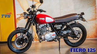 TVS Fiero 125 Is Finally Here  Offical Look  New 125cc Modern Retro  Launch Date  Price [upl. by Aronos]