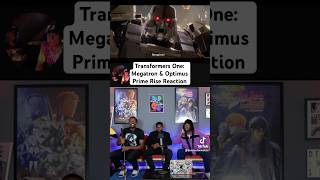 Transformers One Megatron amp Optimus Prime Rise Reaction transformers transformersone megatron [upl. by Redneval]