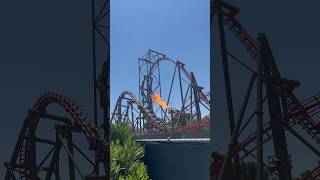 X2 On Fire  Six Flags Magic Mountain [upl. by Hyatt]