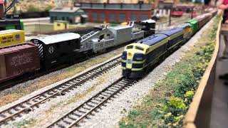 Ohio Valley Lines Model Railroad Show 2023 121723 [upl. by Lanctot368]