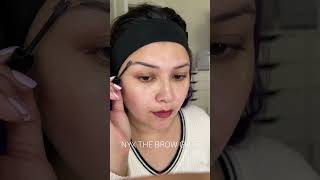 EYEBROW TURTORIAL  NYX The Brow Glue nyxcosmetics browgel eyebrowtutorial [upl. by Naihs866]