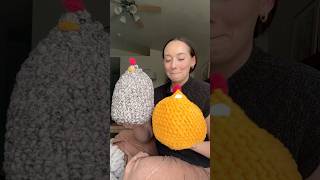 PART 2 REDEEMING MYSELF Crocheting a Chicken Family crochetchicken crochetforbeginners crochet [upl. by Enelrahc]