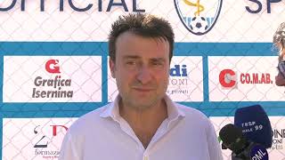 Intervista DG Palmegiano DG C Isernia calcio Raduno pre campionato 2425 [upl. by Devaney]