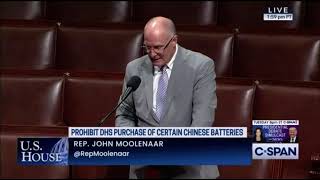 Chairman Moolenaar Floor Speech in Support of HR 8631 [upl. by Rebna]