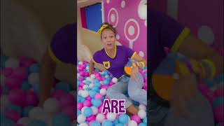 Meekah Swims in the Ball Pit at the Indoor Playground shorts meekah [upl. by Netniuq]