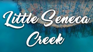 Drone over Little Seneca Creek  Germantown Maryland  Aerial 4k [upl. by Agn165]