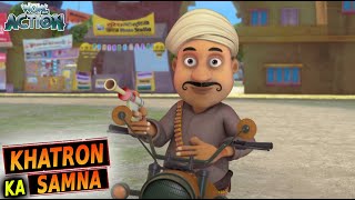 Vir Vs Daku Fight  Vir Robot Boy  Khatron Ka Samna  S1  282  Hindi Cartoons For Kids  Action [upl. by Mairam]