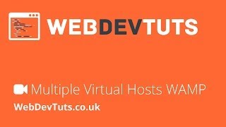 Setting up multiple virtual hosts WAMP [upl. by Munt]