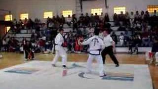 Taekwondo vs Karate 1er round Puerto Deseado [upl. by Nuahsel]