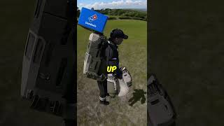 😱 HE DELIVERS PIZZA IN A JETPACK🔥 [upl. by Ebony]