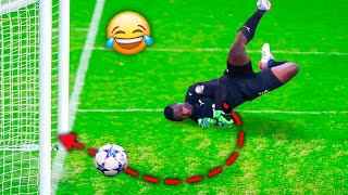 Funny Goalkeeper Mistakes in Football [upl. by Paulita399]