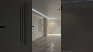 Wall Accent Design For Hall Area kutubinteriors shortvideo interior [upl. by Ladnor]