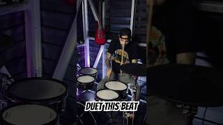 Who can write something sick over this duet drums drummersoftiktok drumset drumming [upl. by Tabb428]