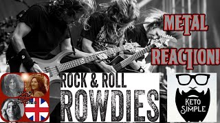 🎸Rowdies Live  Metal Reaction 🤟 [upl. by Salter501]