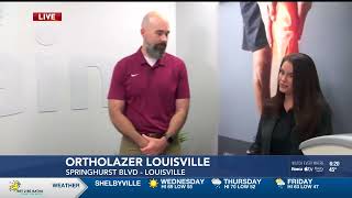 Laser therapy demonstration at OrthoLazer Louisville with with Dr Mark Conliffe [upl. by Cissiee]