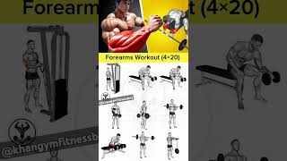 Forearms workoutsatdumbllesmotivation exercises Khangymfitnessboy0786 [upl. by Krischer]