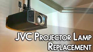 JVC Projector Bulb Replacement  DLARS [upl. by Jon711]