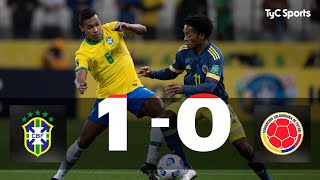 Brasil 10 Colombia  Eliminatorias a Qatar 2022 [upl. by Droflim735]