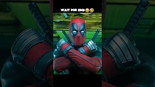 Wade Wilson leading his superhero team x force in plane 😂🤣 Deadpool 🔥🥶shorts ytshorts marvel [upl. by Adnohrahs]