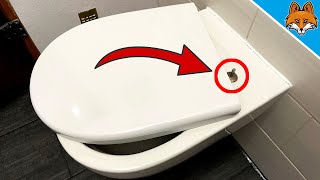 Does YOUR Toilet Seat also have this HIDDEN Function 💥 GENIUS 🤯 [upl. by Lew]