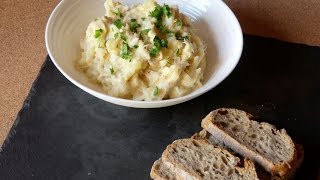 RECETA DE BRANDADA DE BACALAO y para rellenar volovanes 😋 Brandada Casera [upl. by Tireb]