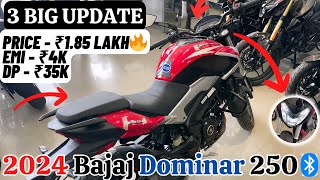 2024 Bajaj Dominar 250  Changes  Price  EMI  Down Payment  Tejas Trends  Best 250cc Bike [upl. by Adal]