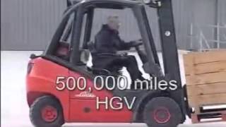 Linde Hydrostatic Lift Truck vs Torque Converter Forklift [upl. by Lledualc484]