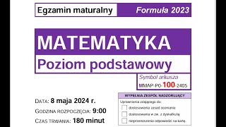 Zadanie 16 matura 8 maja Trzywyrazowy ciąg 12 6 2𝑚−1 jest geometryczny [upl. by Gettings246]