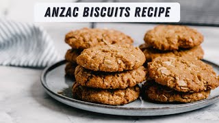 Anzac Biscuits Recipe [upl. by Eikcid]