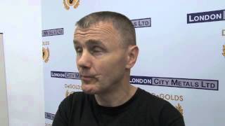 JIM McDONNELL INTERVIEW FOR iFILM LONDON  JAMES DeGALE amp HENNESSY MEDIA DAY [upl. by Ardnoek]