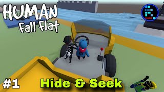 Human Fall Flat 1  Hide amp Seek Super Funny Gameplay [upl. by Kinna169]