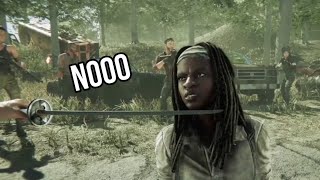 MICHONNE DEATH  TWD Destinies part 14 [upl. by Arehs683]