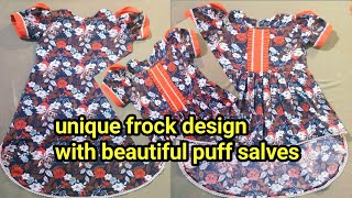 Cutting and sewing a baby girls dress baby frocksummer baby girl frocks one Queenbabyfrock [upl. by Drawets]