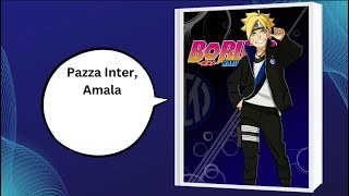 PAZZA INTER AMALA WITH LYRICS INTERISTI ANIME VERSION [upl. by Melody]