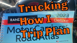 Trucking How to Trip Plan with A Map [upl. by Rauch997]