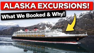 Alaska Excursions We Booked For Our Disney Cruise Line Vacation Our Cruise Plans Explained [upl. by Hauhsoj]