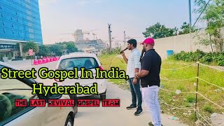 Street Gospel In Hyd India  The Last Revival Gospel Team streetgospel gospelpreaching gospel [upl. by Sillaw]