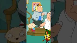 Family Guy sings Spongebob Theme Song cover remix meshup ai funny spongebob familyguy [upl. by Madriene]