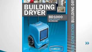 BD1000 Dual Voltage Building Dryer [upl. by Penland921]