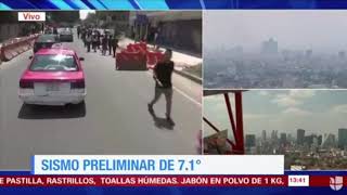 PRIMERAS HORAS DEL TERREMOTO EN MEXICO  19 DE SEPTIEMBRE DE 2017 [upl. by Iong]