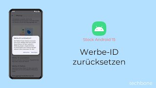 WerbeID zurücksetzen Android 15 [upl. by Copp]