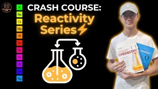 CRASH COURSE Reactivity Series⚡️Displacement reaction Extraction of metal Prevention of rusting [upl. by Dilks]