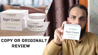 The Health Healer Night Cream Price amp Review [upl. by Divadnahtanoj339]