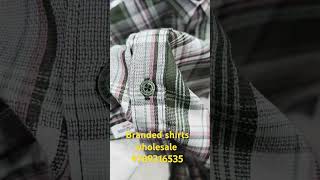 Branded shirts wholesale only from BangaloreTirupur price 410 9789316535 [upl. by Llezniuq]