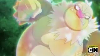 Hawlucha Vs Slaking [upl. by Atirahc]