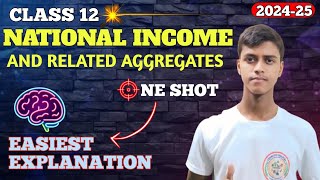 NATIONAL INCOME and RELATED AGGREGATES class 12 ONE SHOT Macroeconomics  COMMERCEEDUCATOR [upl. by Handbook]