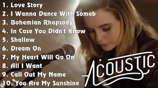 Top Acoustic Song 2024 📀 Latest English Cover 📀 English Soft Songs Relaxing [upl. by Iona]