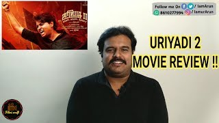 Uriyadi 2 Review by Filmi craft  Vijay Kumar [upl. by Colp]