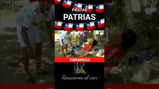 Fiestas Patrias Chile 🇨🇱 2024Tomandos chile reaccionesalcien fiestaspatrias 18deseptiembre [upl. by Enalb]