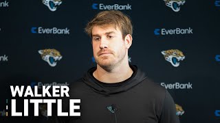 Walker Little Talks 4th Downs Anton Harrison Reps  Press Conference  Jacksonville Jaguars [upl. by Sleinad]